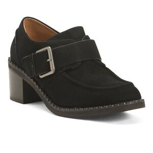 Gentle Souls by Kenneth Cole - black suede Bestie Slip On Loafer Pumps